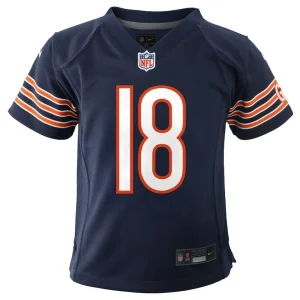 Caleb williams chicago bears nike infant team player game jersey Navy 18 MO