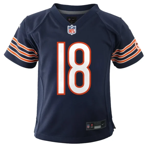 Caleb williams chicago bears nike infant team player game jersey Navy 18 MO