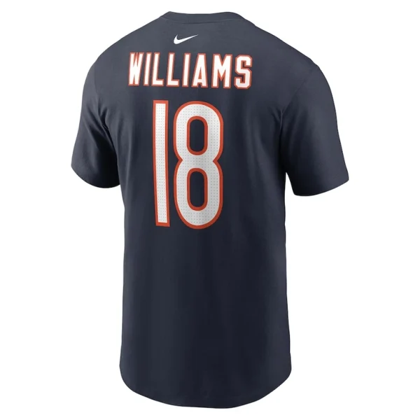 Caleb williams chicago bears nike name number t shirt Navy L
