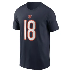 Caleb williams chicago bears nike name number t shirt Navy M