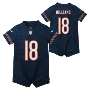 Caleb williams chicago bears nike newborn infant game romper jersey Navy