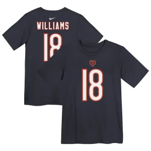 Caleb williams chicago bears nike preschool player name number t shirt Navy
