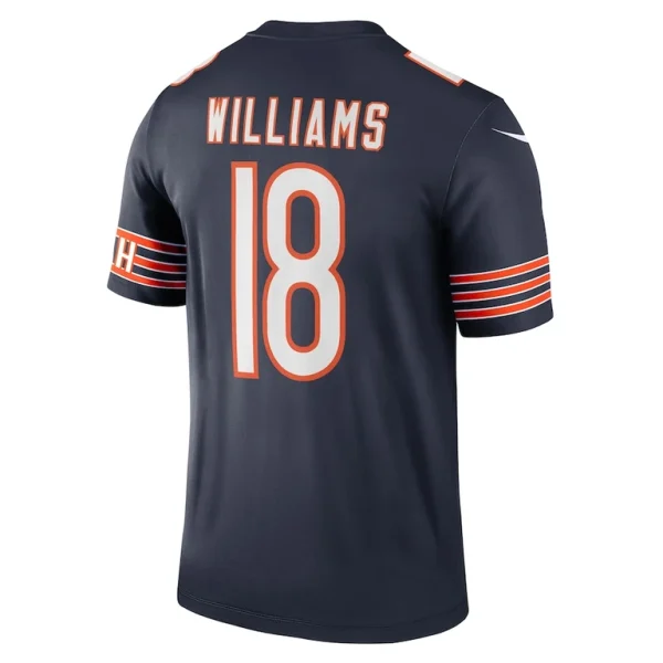 Caleb williams chicago bears nike team legend player performance top Navy L