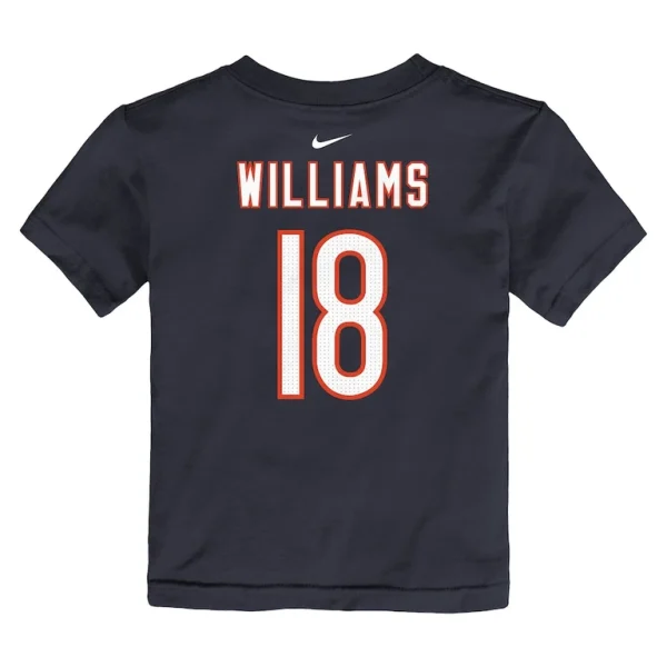 Caleb williams chicago bears nike toddler player name number t shirt Navy 4T