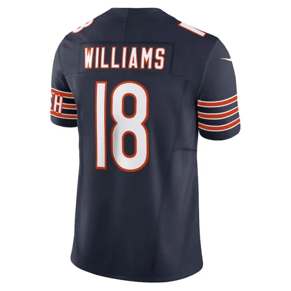 Caleb williams chicago bears nike vapor f.u.s.e. limited jersey Navy L