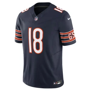 Caleb williams chicago bears nike vapor f.u.s.e. limited jersey Navy M