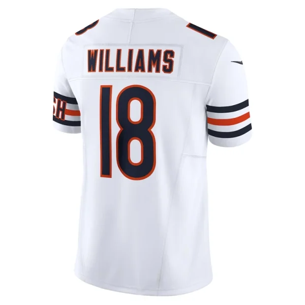 Caleb williams chicago bears nike vapor f.u.s.e. limited jersey White L