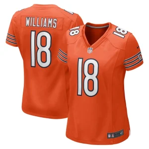 Caleb williams chicago bears nike womens alternate game jersey Orange