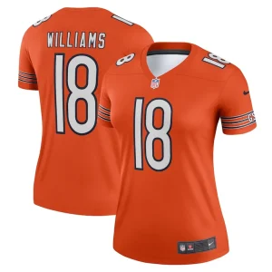Caleb williams chicago bears nike womens alternate legend player performance top Orange