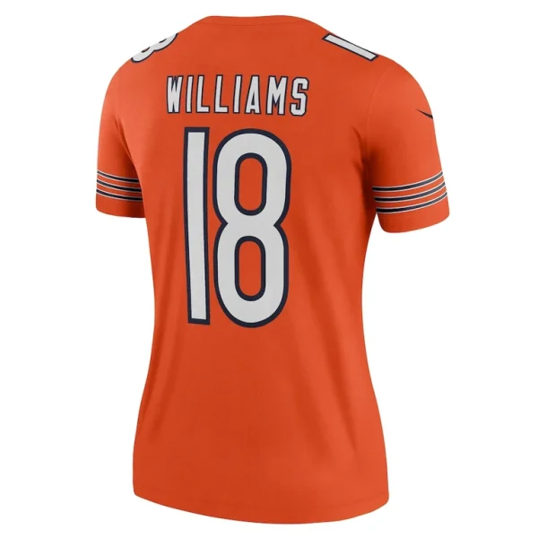 Caleb williams chicago bears nike womens alternate legend player performance top Orange L