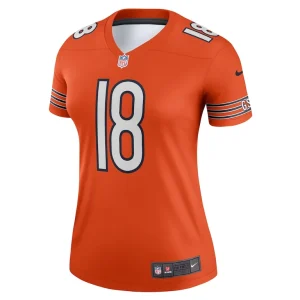 Caleb williams chicago bears nike womens alternate legend player performance top Orange M