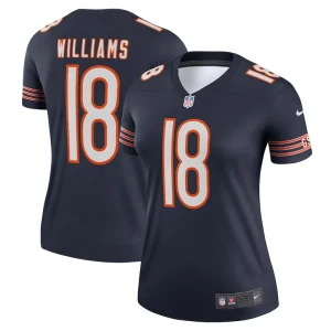Caleb williams chicago bears nike womens legend player performance top Navy