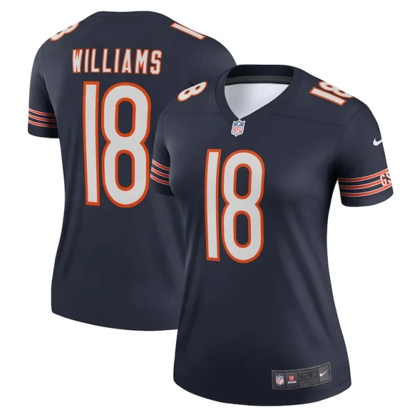 Caleb williams chicago bears nike womens legend player performance top Navy
