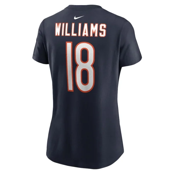 Caleb williams chicago bears nike womens name number t shirt Navy L