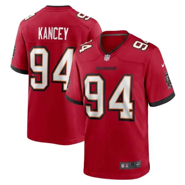Calijah kancey tampa bay buccaneers nike game jersey Red