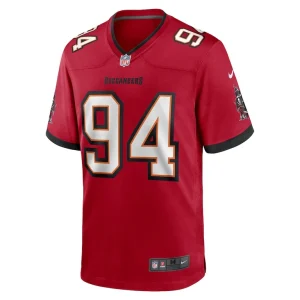 Calijah kancey tampa bay buccaneers nike game jersey Red M