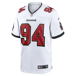 Calijah kancey tampa bay buccaneers nike game jersey White M