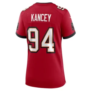 Calijah kancey tampa bay buccaneers nike womens game jersey Red L