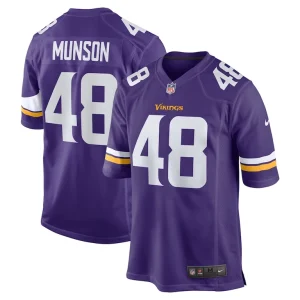 Calvin munson minnesota vikings nike game jersey Purple