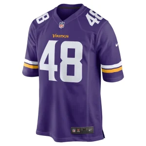 Calvin munson minnesota vikings nike game jersey Purple M