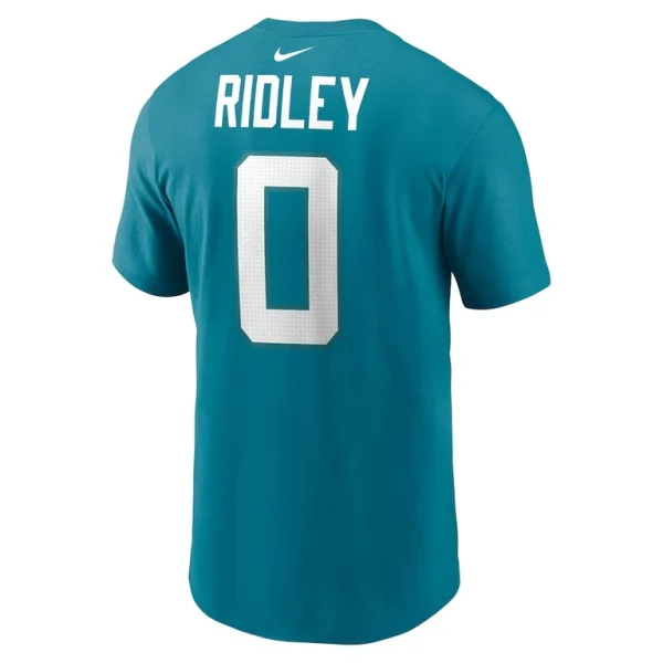 Calvin ridley jacksonville jaguars nike player name number t shirt Teal L