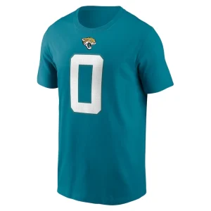 Calvin ridley jacksonville jaguars nike player name number t shirt Teal M