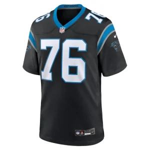 Calvin throckmorton carolina panthers nike team game jersey Black M