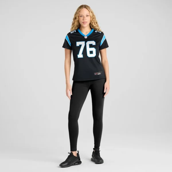Calvin throckmorton carolina panthers nike womens team game jersey Black XL