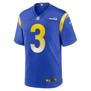Cam akers los angeles rams nike game jersey Royal M