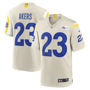 Cam akers los angeles rams nike game jersey bone Multi