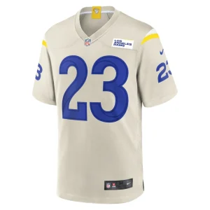 Cam akers los angeles rams nike game jersey bone Multi M