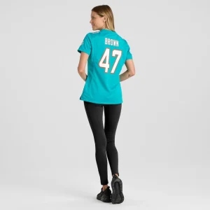 Cam brown miami dolphins nike womens game jersey Aqua 2XL