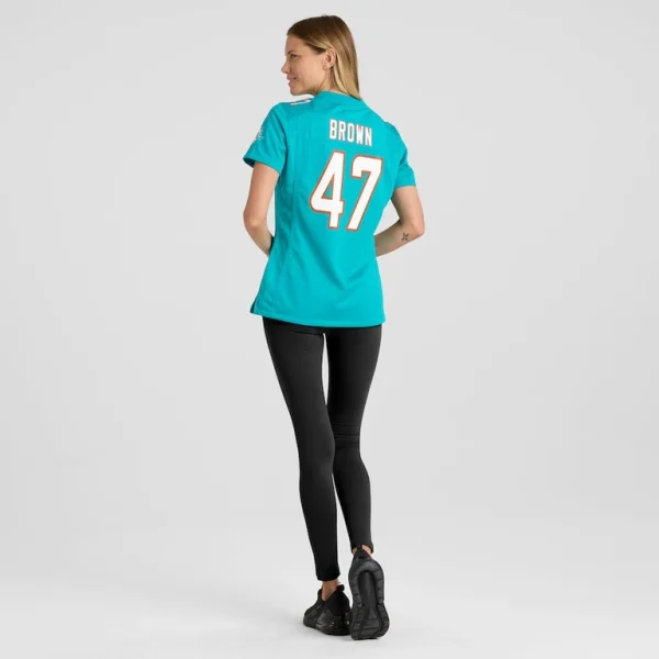 Cam brown miami dolphins nike womens game jersey Aqua 2XL