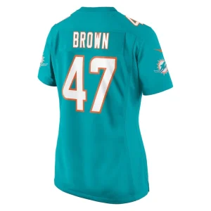 Cam brown miami dolphins nike womens game jersey Aqua L