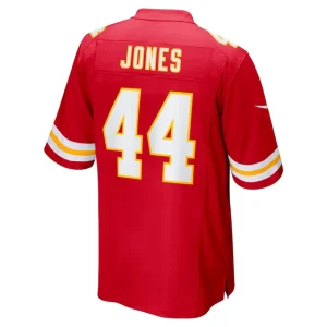 Cam jones kansas city chiefs nike game jersey Red L