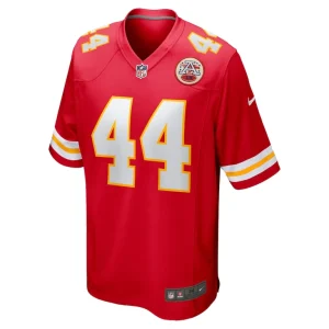 Cam jones kansas city chiefs nike game jersey Red M