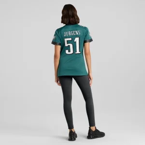 Cam jurgens philadelphia eagles nike womens team game jersey Midnight green 2XL