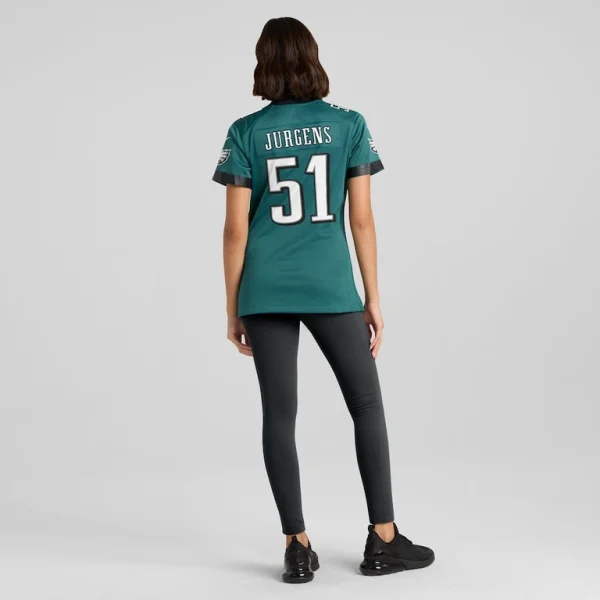 Cam jurgens philadelphia eagles nike womens team game jersey Midnight green 2XL