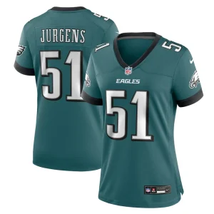 Cam jurgens philadelphia eagles nike womens team game jersey Midnight green