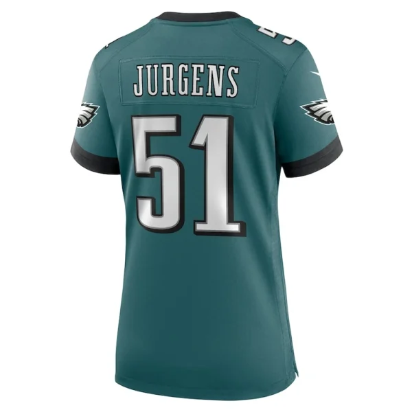 Cam jurgens philadelphia eagles nike womens team game jersey Midnight green L