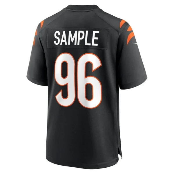 Cam sample cincinnati bengals nike game jersey Black L