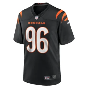 Cam sample cincinnati bengals nike game jersey Black M