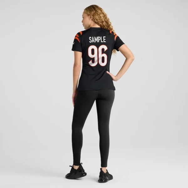 Cam sample cincinnati bengals nike womens game jersey Black 2XL