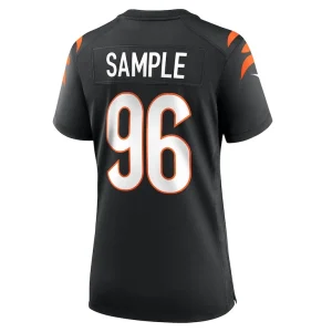 Cam sample cincinnati bengals nike womens game jersey Black L