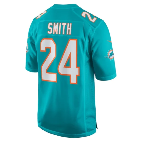 Cam smith miami dolphins nike game jersey Aqua L