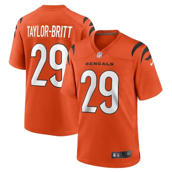Cam taylor britt cincinnati bengals nike alternate game jersey Orange