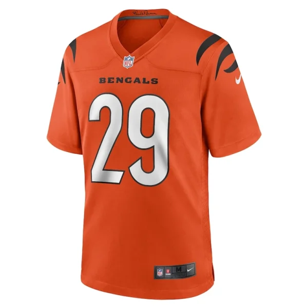 Cam taylor britt cincinnati bengals nike alternate game jersey Orange M