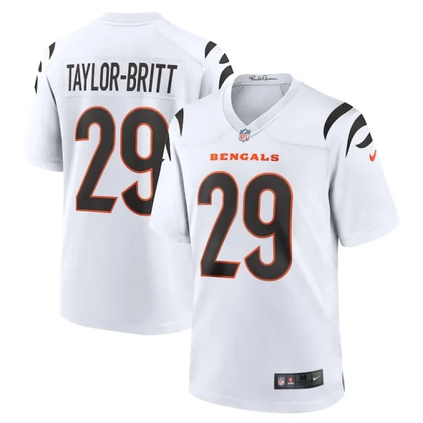 Cam taylor britt cincinnati bengals nike game jersey White