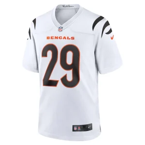 Cam taylor britt cincinnati bengals nike game jersey White M