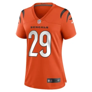 Cam taylor britt cincinnati bengals nike womens alternate game jersey Orange M